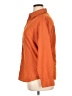 DressBarn Houndstooth Orange Long Sleeve Button-Down Shirt Size 14 - 16 - photo 5