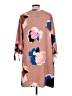A New Day 100% Polyester Print Brown Casual Dress Size L - photo 2