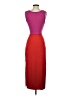 Aeom Color Block Burgundy Cocktail Dress Size XS - photo 2