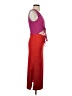 Aeom Color Block Burgundy Cocktail Dress Size XS - photo 4