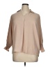 Unbranded Tan 3/4 Sleeve Blouse Size XL - photo 1