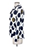 Kenzo 100% Viscose Polka Dots Blue White Blazer Size EU (FR) 36 / US 4 - photo 5