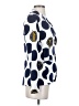 Kenzo 100% Viscose Polka Dots Blue White Blazer Size EU (FR) 36 / US 4 - photo 4