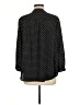 Vince Camuto 100% Polyester Polka Dots Black Long Sleeve Blouse Size L - photo 2