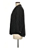 Vince Camuto 100% Polyester Polka Dots Black Long Sleeve Blouse Size L - photo 5