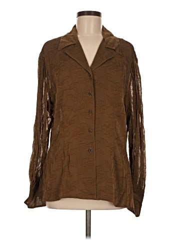 Jaeger Long Sleeve Blouse (view 1)