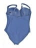 Nicole Miller Studio Blue Bodysuit Size XL - photo 2