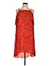 Tabitha Webb 100% Polyester Paisley Red Cocktail Dress Size 10 - photo 1