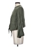 Mustard Seed 100% Rayon Green 3/4 Sleeve Blouse Size S - photo 5