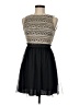 Speechless 100% Polyester Hearts Black Casual Dress Size M - photo 1