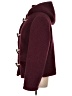 Boden 100% Polyester Burgundy Coat Size 12 - photo 5