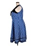 Unbranded Polka Dots Blue Cocktail Dress Size 4X - photo 5