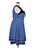 Unbranded Polka Dots Blue Cocktail Dress Size 4X - photo 4