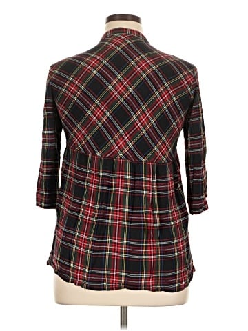 Serengeti 3/4 Sleeve Button-Down Shirt (view 2)
