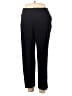 Charter Club Solid Black Blue Casual Pants Size 14 - photo 1