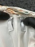 Unbranded Stripes Ivory Casual Dress Size XXS (estimated) - photo 7