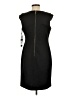 Tommy Hilfiger Solid Black Cocktail Dress Size 8 - photo 2