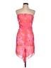 Unbranded 100% Polyester Tie-dye Pink Cocktail Dress Size L - photo 1