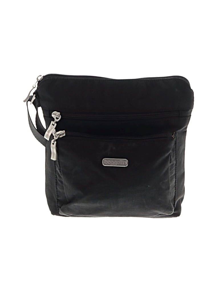 Pre-owned Baggallini Crossbody Bag In Black