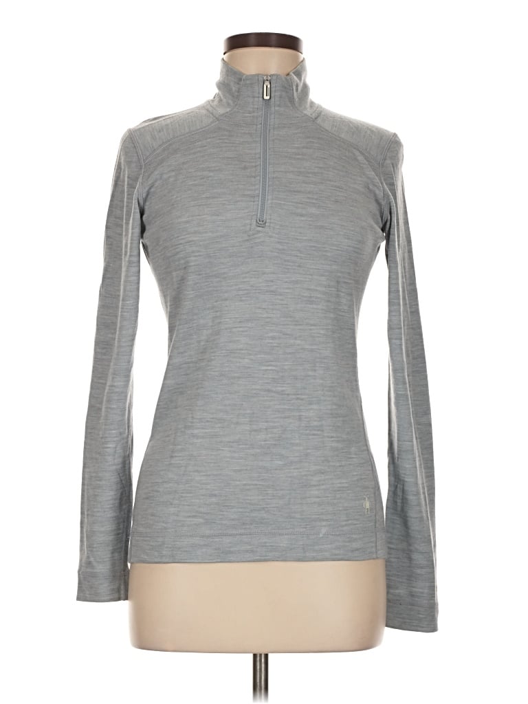 Pre-owned Smartwool Fleece Jacket In Gray