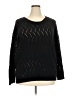 Unbranded 100% Polyester Chevron-herringbone Black Pullover Sweater Size 3X - photo 1