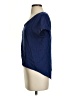 Staccato 100% Rayon Blue Short Sleeve Top Size S - photo 5