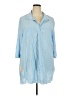 UVN 100% Polyester Blue 3/4 Sleeve Blouse Size XXL - photo 1