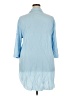 UVN 100% Polyester Blue 3/4 Sleeve Blouse Size XXL - photo 2