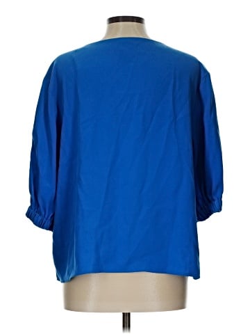Worthington 3/4 Sleeve Blouse (view 2)