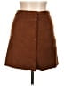 Glamorous 100% Polyester Solid Brown Casual Skirt Size 10 - photo 1