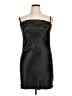 Bebe 100% Polyester Solid Black Cocktail Dress Size XL - photo 1