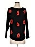 Aaeda Hearts Black Pullover Sweater Size S - photo 1