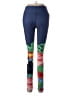 Fierce Pulse Graphic Blue Active Pants Size M - photo 2