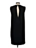Vince. 100% Polyester Solid Black Casual Dress Size 0 - photo 2