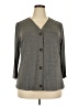 Assorted Brands Gray Cardigan Size 2X - photo 1