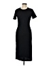 Zara Solid Black Casual Dress Size M - photo 1