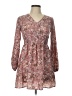 Shein 100% Polyester Floral Pink Casual Dress Size 11 - 12 - photo 1