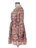 Shein 100% Polyester Floral Pink Casual Dress Size 11 - 12 - photo 5