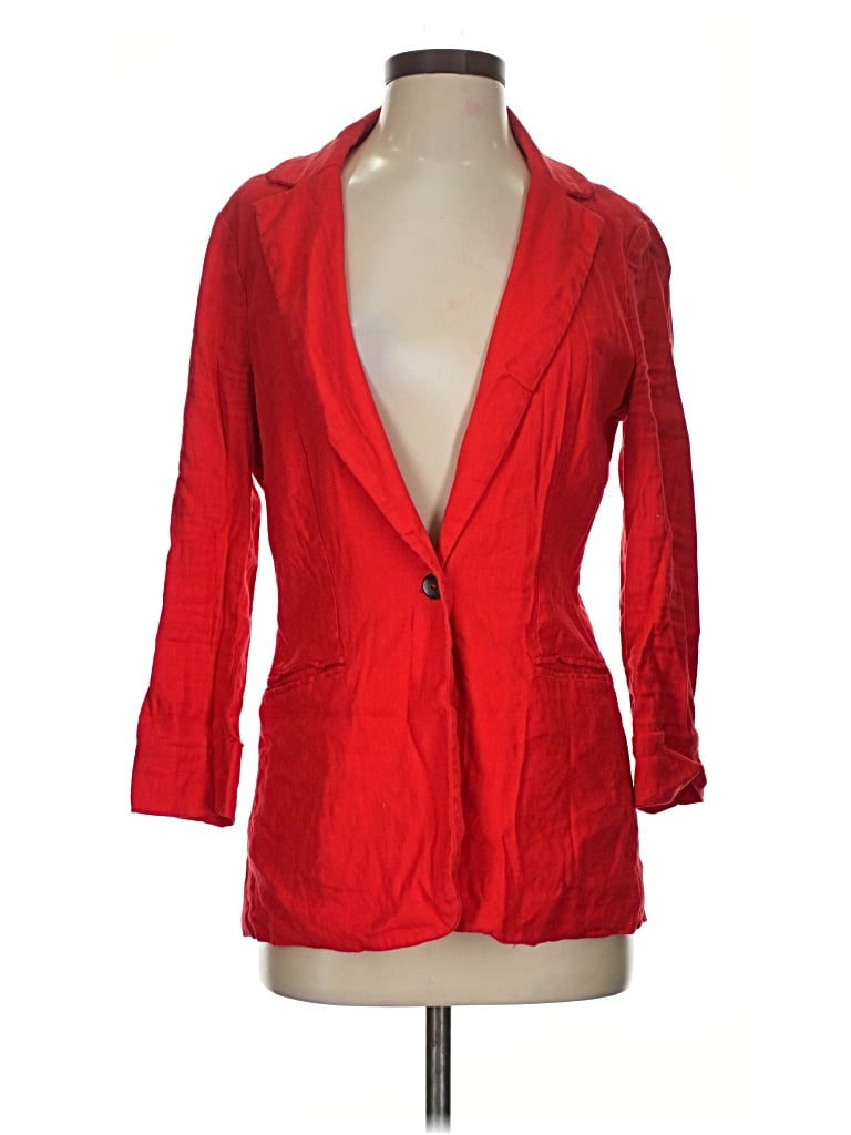 Pre-owned Level 99 Blazer Jacket In Red
