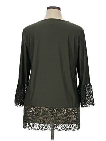 Slinky Brand 3/4 Sleeve Top (view 2)