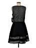 Sangria Houndstooth Black Cocktail Dress Size 8 - photo 2