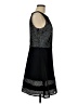 Sangria Houndstooth Black Cocktail Dress Size 8 - photo 4