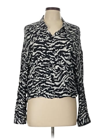 Zara TRF Long Sleeve Blouse (view 1)