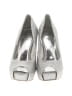 Nine West Metallic Silver Heels Size 6 1/2 - photo 2