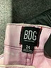 BDG Pink Denim Shorts Size 24 waist - photo 3