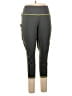Torrid Active Color Block Green Active Pants Size 3X Plus (3) - photo 1