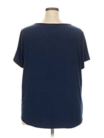 Roz & Ali Short Sleeve Blouse (view 2)