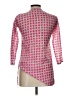 Roberta Roller Rabbit 100% Cotton Pink 3/4 Sleeve Blouse Size 10 - photo 2