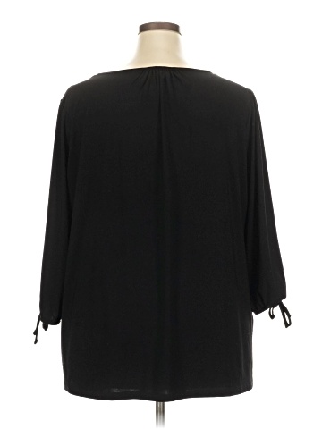 Ava James 3/4 Sleeve Blouse (view 2)