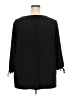 Ava James Black 3/4 Sleeve Blouse Size 3X - photo 2
